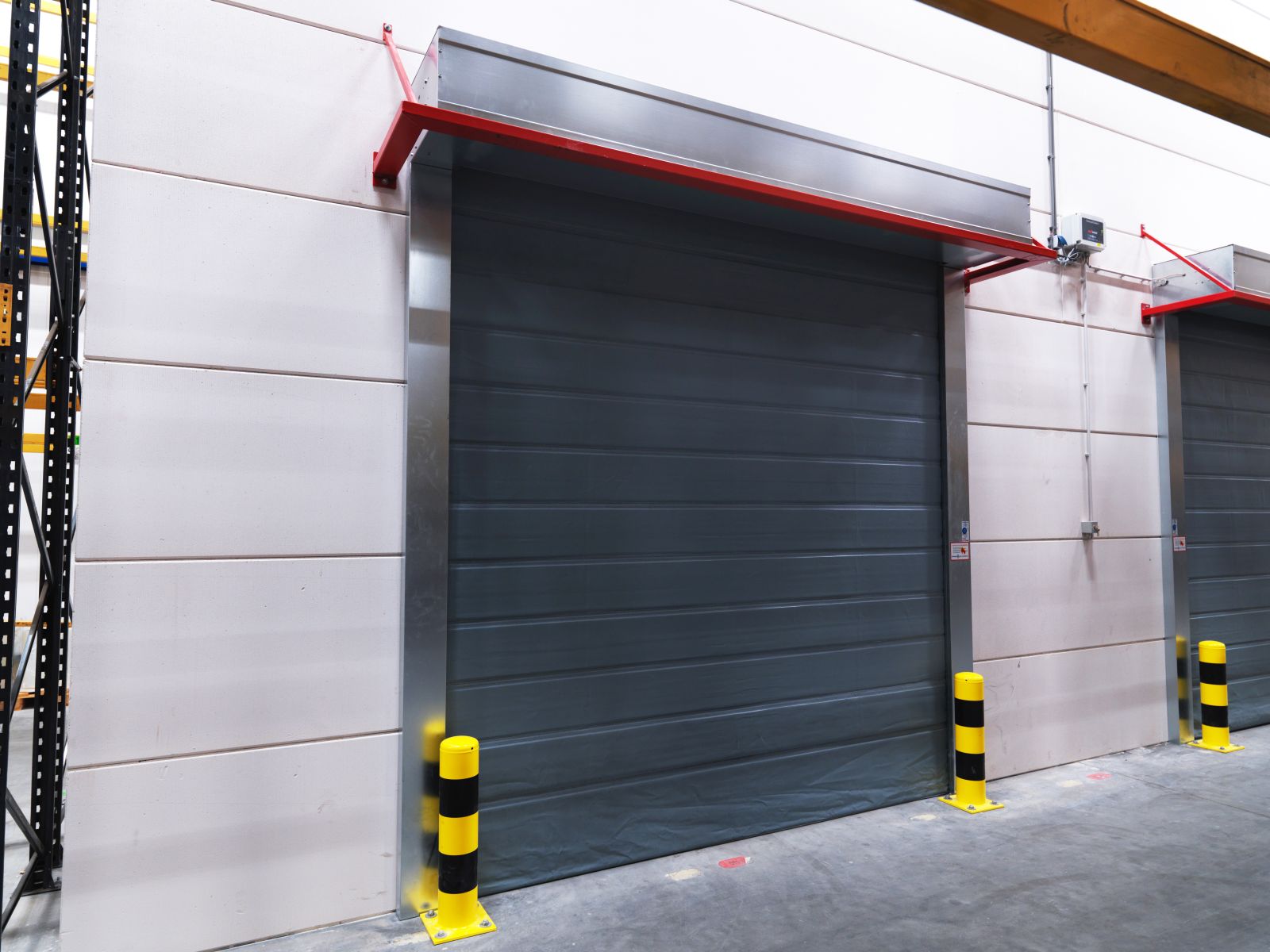 Photo of the fire curtain Fire Screen EI