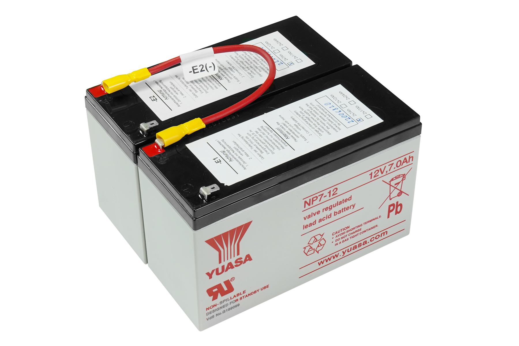 Accessories Pb-battery-7Ah for the M-SHEV